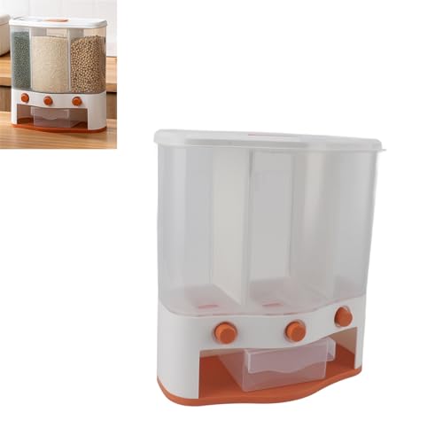 Contenedor de alimentos secos con compartimentos divididos Tissting 5