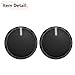 RLB-HILON 2PCS Dash Cluster Switch Heater Control Knob Compatible with Honda S2000 2000 2001 Year, 79601S2A003 79601-S2A-003