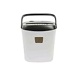 ONMYJFD Portable Shredder- Jam Proof Medium, Duty Cross, Cut Shredder, 10 Sheet Capacity, White