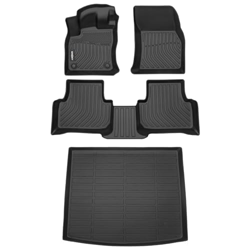 GINOWY-Floor Mats & Cargo Liner for Volkswagen VW Taos AWD 2022-2026