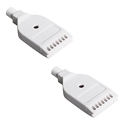 AopinフラットノズルオリフィスエアG1/4オス ABSエアウィンドノズルエアスプレーノズルジェットノズル圧縮空気マシンアクセサリ ほこり除去 空気乾燥 2 個