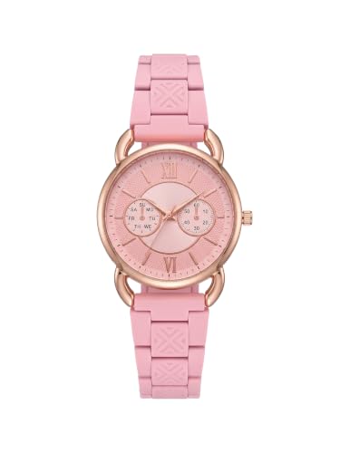 Image of Shocknshop Analog Women Watches Ladies Rose Gold Round Dial Metal Strap Wrist Watch for Woman and Girls -WCH196