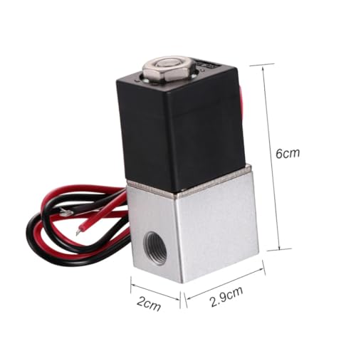 Válvula solenoide de agua DC 12V evita fugas de gas y líquido con su sellado de butilo NC 3