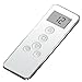 Rollerhouse RF 433.92 Remote Control for Motorized Windows Shades and Blinds, 15 Channel Remote Controller, Black Color (White)