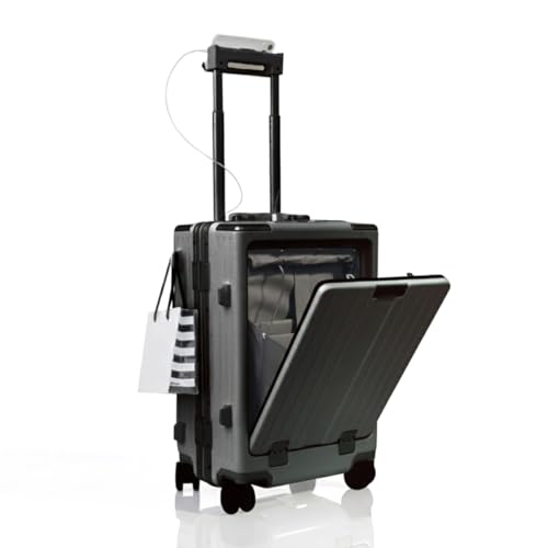 [�E�F�C���[��] �X�[�c�P�[�X �O�J�� �l�T�C�Y �@���������� �t�����g�I�[�v�� �É� ��e�� �y�� USB�|�[�g�t�� �h�����N�z���_�[�t�� 60L 4-7�� TSA���b�N ���s �C�O���s �o�� �r�W�l�X �O���[ PCBF24GY