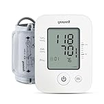 yuwell Blood Pressure Monitor, Extra Large Upper Arm Cuff, Digital Blood Pressure Machines for Home Use, 3.8" Large Display, Dual Power Options with USB Cable (YE660D)