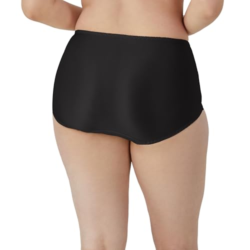 Bali womens Underwear Pack, Double Support Stretch Brief Panties, Moisture-wicking Underwear for Women, 3-pack3