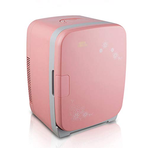 Mini Gefrierschrank Für Schlafzimmer 17 Liter AC + DC Elektrische Tragbare Kühlbox Leise Laufender Autokühlschrank Dual-Core-Schnellkühlung ， 37 ℉