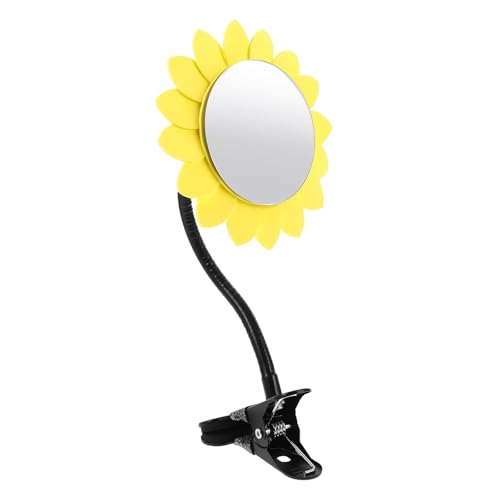 Miroir convexe de cabine jaune PLAFOPE pour surveiller l'espace de bébé