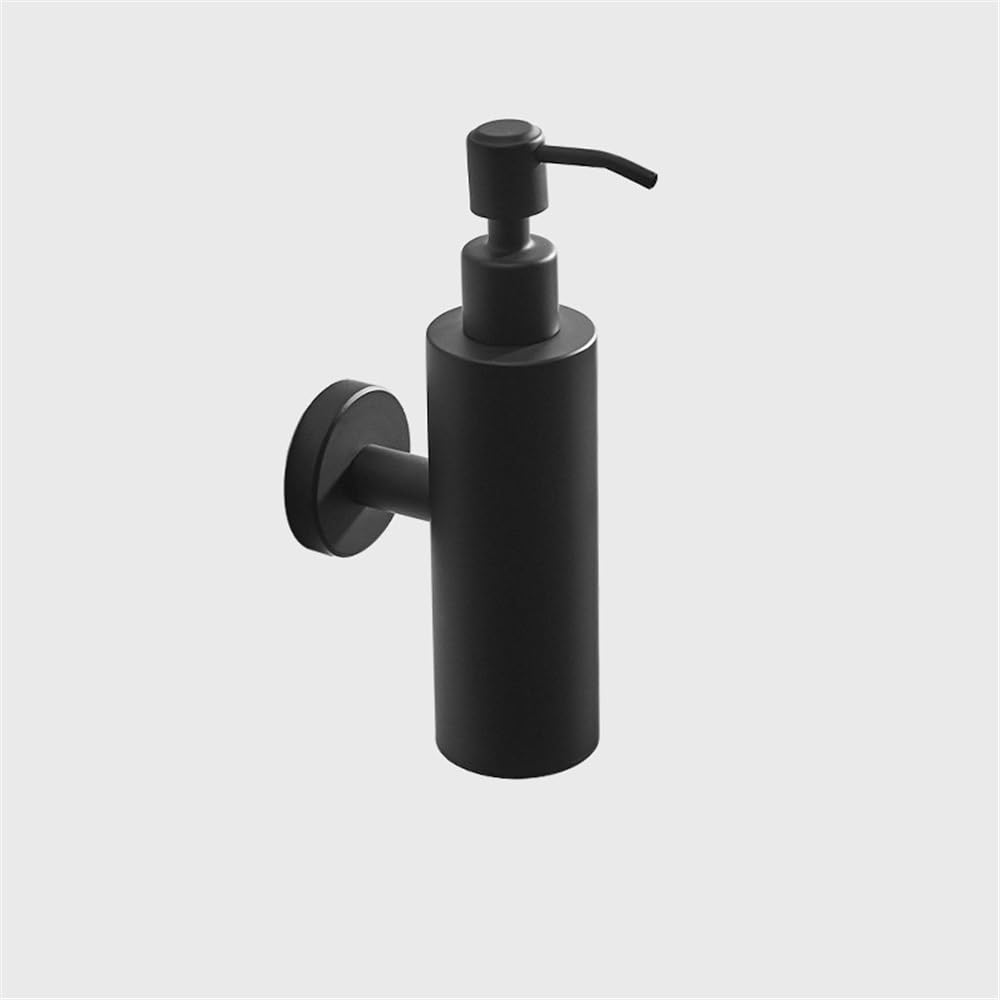 Distributeur de Savon Distributeur de savon mural en acier inoxydable Distributeur de lotion for salle de bain à presser Nécessite une installation par perforation Accessoire de Salle de Bain(Silver)
