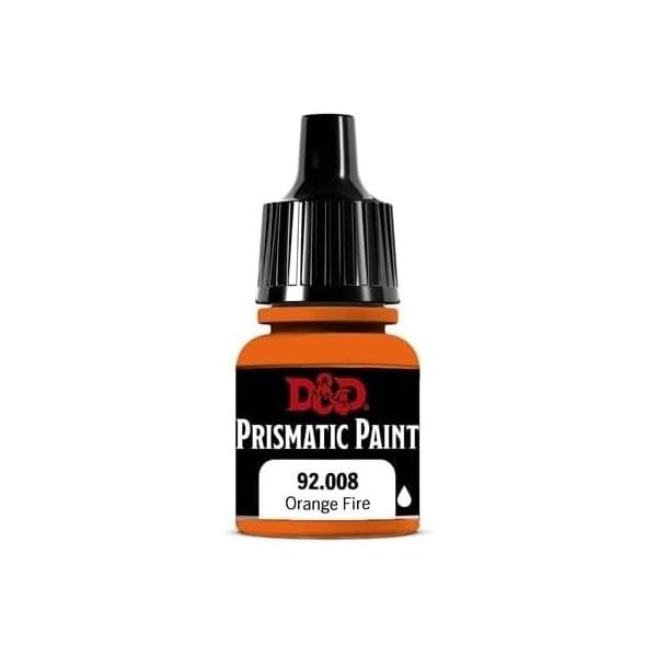 Peinture Orange Fire Wizkids D&D acrylique modélisme fantastique