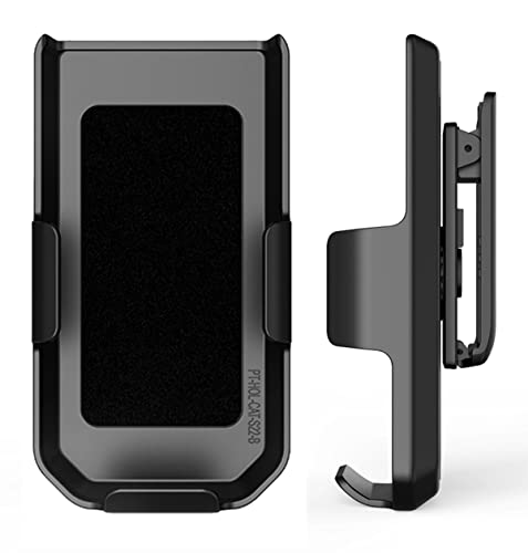 Wireless ProTech Case Compatible with CAT S22 Flip Phone. Secure Fit, Lightweight Holster with Swivel Belt Clip