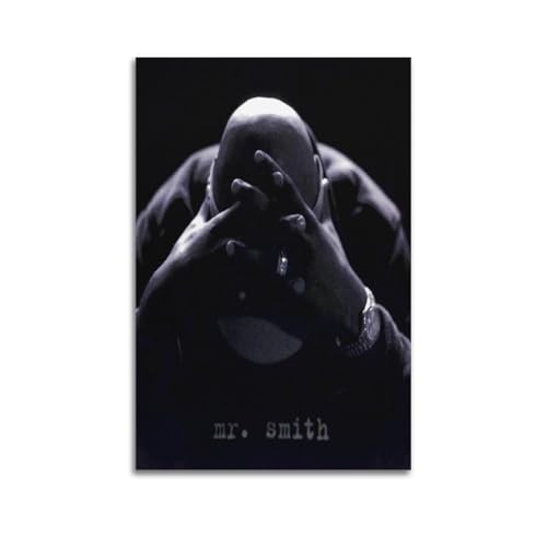 LL Cool J Boyz II Men MR. Smith stampa album copertina autografata limitata, copertina dell'album musicale, pop hip hop rap cantante star poster estetico su tela artistica da parete per ragazze e