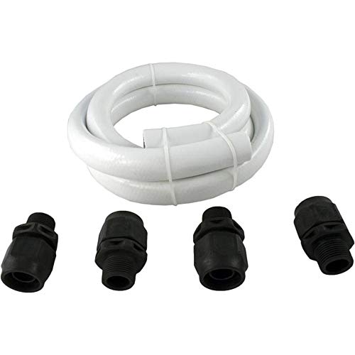 Pentair 353020 White Quick Disc Hose Replacement Kit Pool/Spa Pump and Cleaners