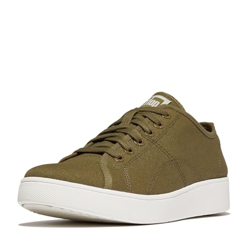 Image of FitFlop Womens Rally Canvas Sneakers