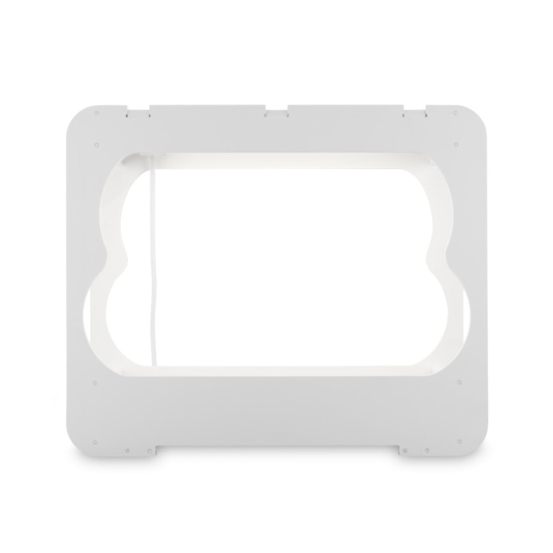 Xavax LED Smart Garden Home Gewächshaus Box klein mit Lampe für Balkon, als Anzuchtkasten für Hochbeet oder Outdoor Garten Pflanzen, Mini Gewächshaus mit Wachstumslampen für Pflanzen 3 Töpfe Ø 10 cm