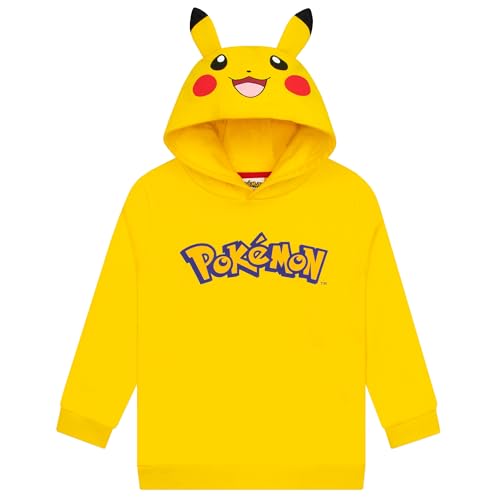 Sweat Pikachu pour garçon en coton avec oreilles 3D