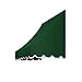 Awntech 8-Feet Nantucket Window/Entry Awning, 56-Inch Height by 48-Inch Diameter, Forest Green