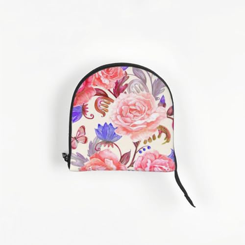Sac de transport pour petits chiens imprimé fleur rose chat - 6