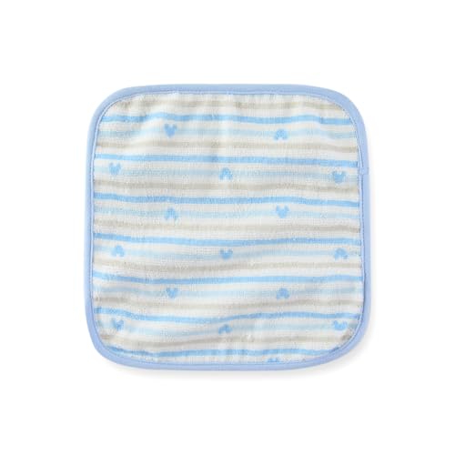 Image of Disney Baby Boys Mickey Mouse Hooded Bath Towel with 3 Washcloths Set for Newborn and Infants