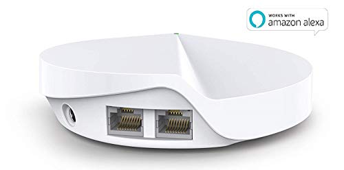 TP-Link Deco Whole Home Mesh WiFi System – Up to 5,500 Sq. Ft. Coverage, WiFi Router/WiFi Extender Replacement, AC1300 Gigabit Ports, Parental Controls/Anitivirus, Seamless Roaming (Deco M5 3-Pack)