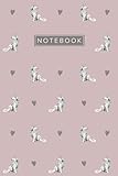 Siberian Husky Notebook: Cute Aesthetic Lined Journal for Husky Dog Lovers & Owners