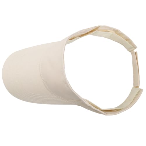 Image of ANDICEQY Sport Sun Visor Hats Adjustable Empty Top Baseball Cap Cotton Ball Caps for Women and Men