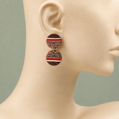 Image of Boho Chic Earrings Collection - Colorful Tassel, Chandeliers, Hoops & Huggies for Women