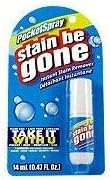 PocketSpray Stain Be Gone - Instant Stain Remover, 0.47 oz,(Stain Be Gone)
