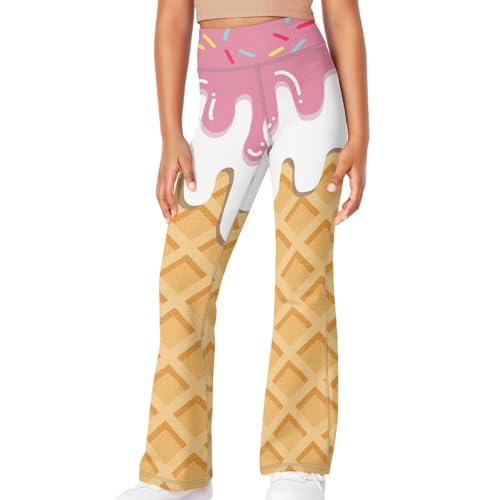 Cute Flare Leggings for Girls for Casual Daily 5-142