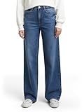Tom Tailor Damen 1047855 TTMADINA Wide Leg Jeans, 10281 - Mid Stone Wash Denim, 29W / 30L EU