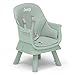 Jeep Milestone 6-in-1 High Chair by Delta Children - High Chair Converts to Stool, Booster Seat, Toddler Chair, Activity Table and Desk and Chair, Sage Green