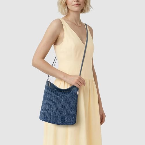 Image of The Sak Lucia Crossbody Bag in Crochet, Convertible Purse with Adjustable Shoulder Strap
