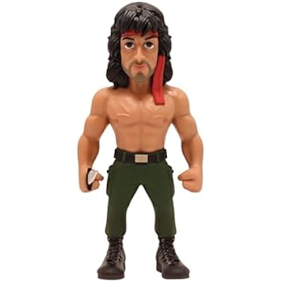 Minix - Movie #109 - Rambo - Rambo with Bandana - Collectible Figure 12 cm, Taille unique, MN14576