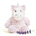 Intelex Warmies Microwavable French Lavender Scented Plush Jr Unicorn