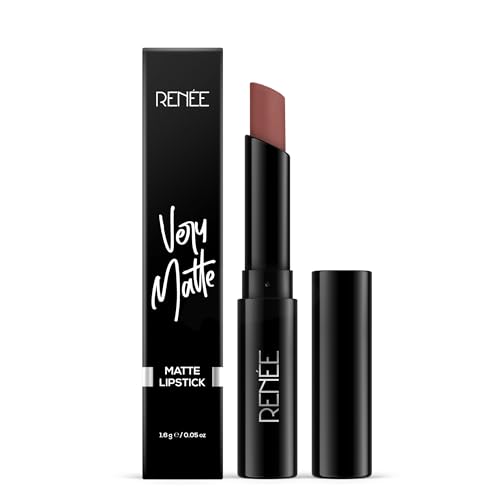 Image of RENEE Very Matte Lipstick - Soft Sand, Intense Color Pay Off, Full Coverage, Long Lasting & Weightless, Easy Glide Formula With Velvety Finish, Suitable for All Occasion, Ideal For Gifting