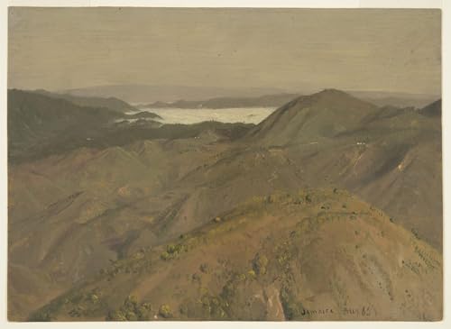 Tableau toile paysage Jamaïque - Décoration murale affiche d'art Church 60x90cm