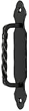 [page_title]-KOTARBAU® Türgriff 190 mm Schmiedeeisen Türklinke Handgriff Schwarz Torgriff Stahltürzug Haltegriff Griff Türbeschlag Torbeschlag Schiebtür Möbelgriff
