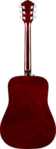 Fender FA-125 Dreadnought Acoustic Guitar - Natural Bundle with Gig Bag, Tuner, Strap, Strings, Picks, and Austin Bazaar Instructional DVD - Image 4
