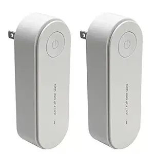 PIDOIM Pluggable Air Purifier, Negative Lon Generator,Mobile Lonizer,Applicable for Purification of Small Spaces Such As Toilets, Kitchens, Bedrooms, Etc.Room (2 Pack)