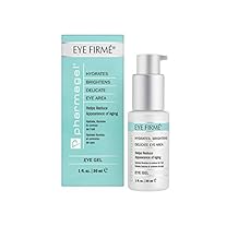 Pharmagel Eye Firme | Eye Gel for Natural Firming, Puffiness, and Wrinkles | Dark Circles Under Eye Treatment | Under Eye Bags Treatment - 1 fl. oz.