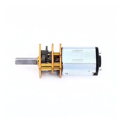 Mini moteur à engrenages métalliques N20 DC 3V 6V 12V de 15 à 1000 tr min