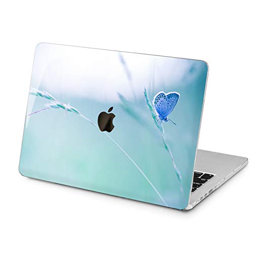 Amazon Com Lex Altern Hard Case Compatible With Macbook Air 13 Mac Pro 15 Inch Retina 12 11 19 18 17 Women Aesthetic Cover Blue Laptop Touch Bar Butterfly Lycaenid Nature Protective Shell Plastic Computers Accessories