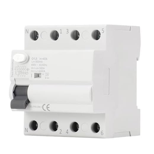 Diferencial Superinmunizado Trifásico 4P (3P+N) 40A 300mA y 6kA. Clase A SI. Interruptor Diferencial RCCB Super Inmunizado. Disyuntor RCCB 4P 40A 300mA