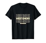Vintage West Emory, Tennessee Repeating Text T-Shirt