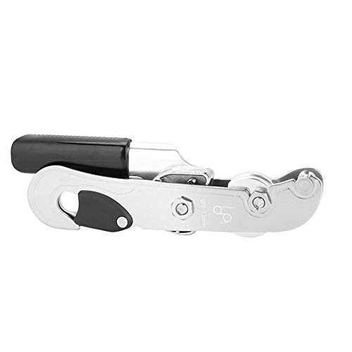 Rapel Ring Rescue Descender Escalada Ascender, Rappelling Descender, 25KN para 9-12mm Rope Rappel Sy