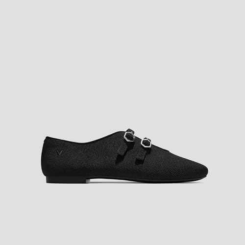 Image of VIVAIA Natalie Women's Mary Jane Flats with Twin Strap, Comfortable Round Toe Washable Ballet Flat Shoes, Soft Lightweight Breathable Dress Shoes for Daily Outfit
