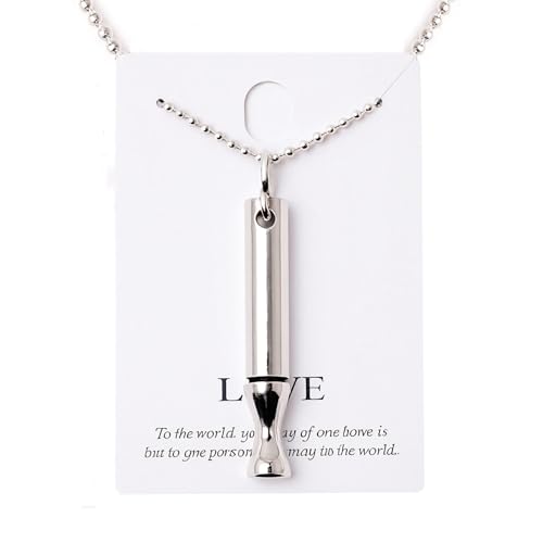 Breathing necklace Mindfulness Anxiety necklace breathing Stainless Teel Stress Relief pendant Meditation Anxiety Relief Gifts for Women Men