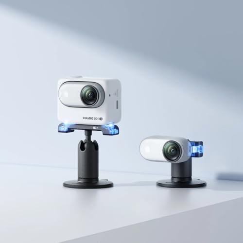 Soporte Giratorio GO 3/GO 3S Insta360 con rotación completa de 360 grados 3