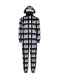 Picture of Sleep On It Boys Onesie Pajamas for Kids Zip Up Hooded Blanket Sleeper